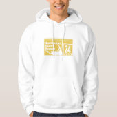 Nantucket Beach Permit 2024 Hoodie (Voorkant)