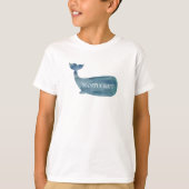 Nantucket Blue Whale Beach T-shirt (Voorkant)