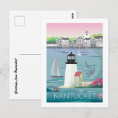 Nantucket-Briefkaart Briefkaart (Voorkant / Achterkant)