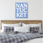 Nantucket canvas print (Insitu (Slaapkamer))
