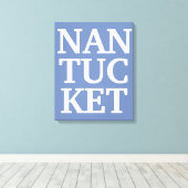 Nantucket canvas print (Insitu (Houten vloer))
