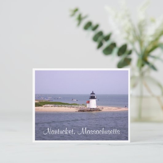 Nantucket - Cape Cod - Massachusetts Post Card Briefkaart (Staand voorkant)