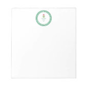 Nantucket Christmas Stroll Notepad Notitieblok (Voorkant)