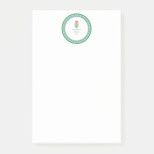 Nantucket Christmas Stroll PostIt Notes (Voorkant)