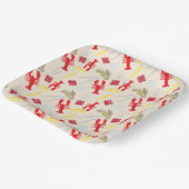 Nantucket Clambake Paper-Borden Papieren Bordje (Gebogen)