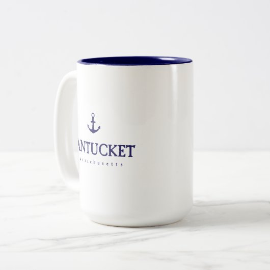 Nantucket Coffee Mok (Voorkant links)