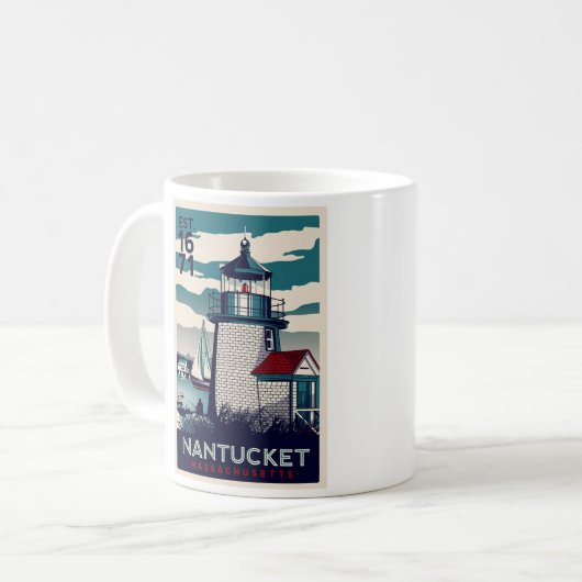 Nantucket Coffee Mok - formaat 11oz (Voorkant links)