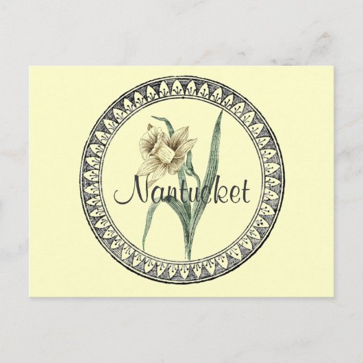 Nantucket Daffodil Parade Briefkaart (Voorkant)