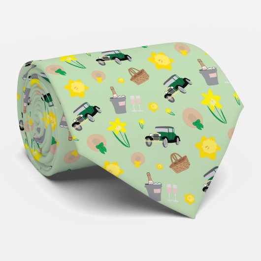 Nantucket Daffodil stropdas (Opgerold)