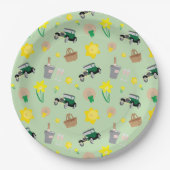 Nantucket Daffodil Weekend Paper Borden Papieren Bordje (Voorkant)