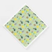 Nantucket Daffodil Weekend Paper Napkins Servet (Hoek)