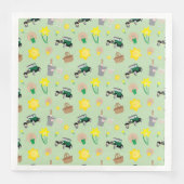 Nantucket Daffodil Weekend Paper Napkins Servet (Voorkant)