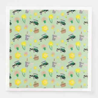 Nantucket Daffodil Weekend Paper Napkins Servet
