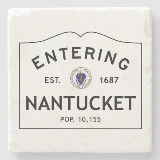 Nantucket die onderzetter voor gebarentaal ingaat (Voorkant)