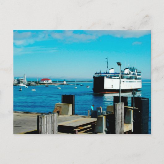 Nantucket Ferry Briefkaart (Voorkant)