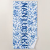 Nantucket Floral Beach Towel Strandlaken (Voorkant)