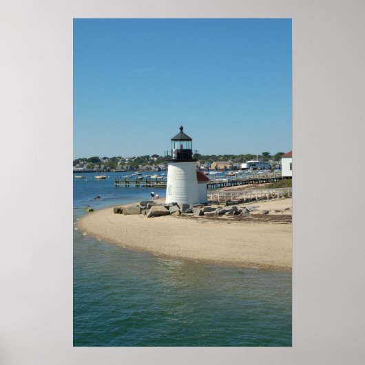 Nantucket Harbor Lighthouse Poster (Voorkant)