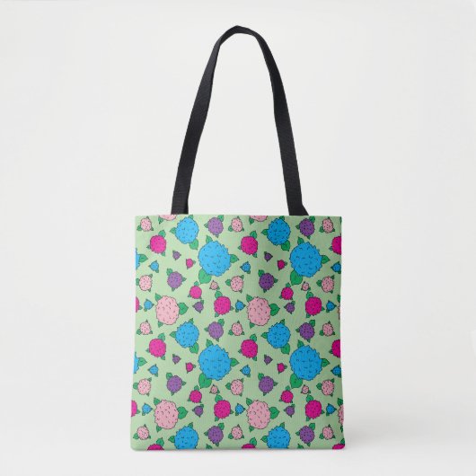 Nantucket Hydrangea Canvas tas (Voorkant)