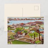 Nantucket IHarbor MA Briefkaart (Voorkant / Achterkant)