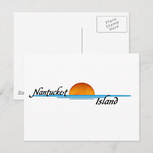 Nantucket Island Briefkaart (Voorkant / Achterkant)