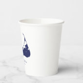 Nantucket Island Huwelijk Nantucket Marine Papieren Bekers (Links)