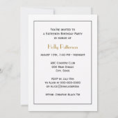 Nantucket Island MA Map Black Kaart (Achterkant)