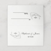 Nantucket Island MA  Map Black Plaatskaartje (Buitenkant ongevouwen)