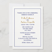 Nantucket Island MA  Map Navy Blue Kaart (Achterkant)