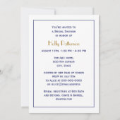 Nantucket Island MA  Map Navy Blue Kaart (Achterkant)