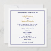 Nantucket Island MA  Map Navy Blue Kaart (Achterkant)