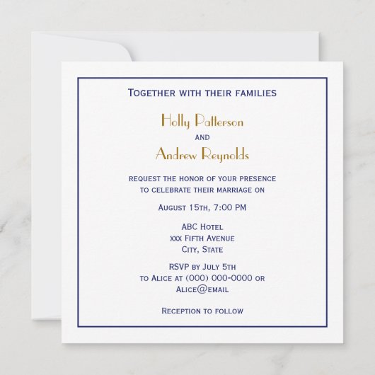 Nantucket Island MA  Map Navy Blue Kaart (Achterkant)