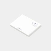Nantucket Island MA  Map Navy Blue Post-it® Notes (Schuin)