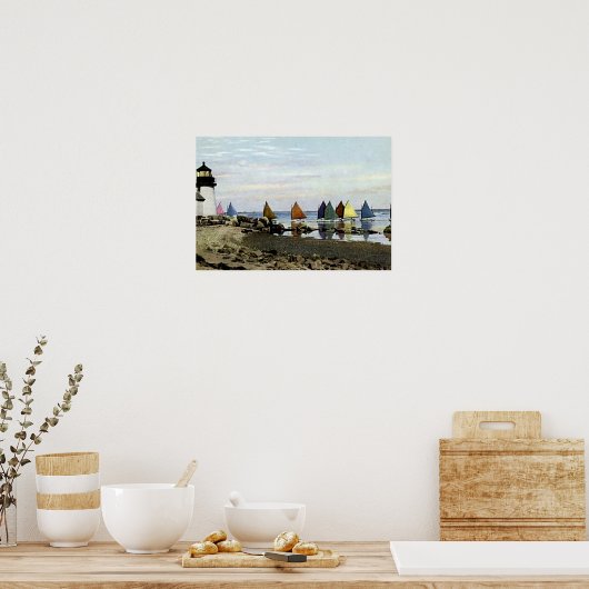 Nantucket Island, Massachusetts Poster (Keuken)