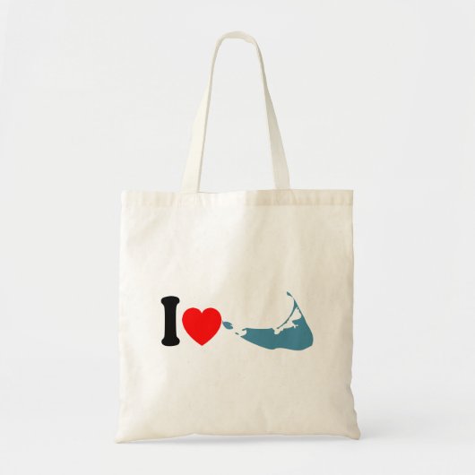 Nantucket Island Tote Bag (Voorkant)