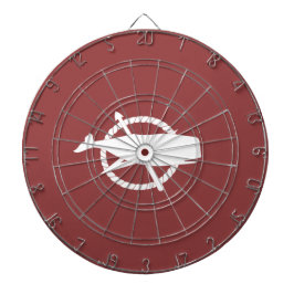 Nantucket Island Whale Flag Dart Board Dartbord