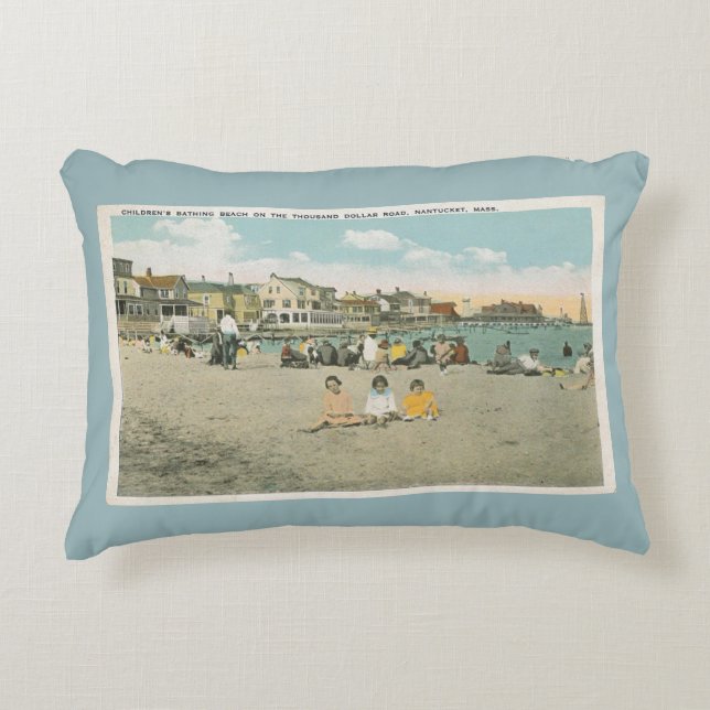 Nantucket Jetties Beach Pillow 2 Accent Kussen (Voorkant)