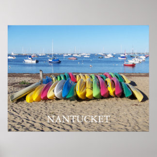 Nantucket Kayaks Poster