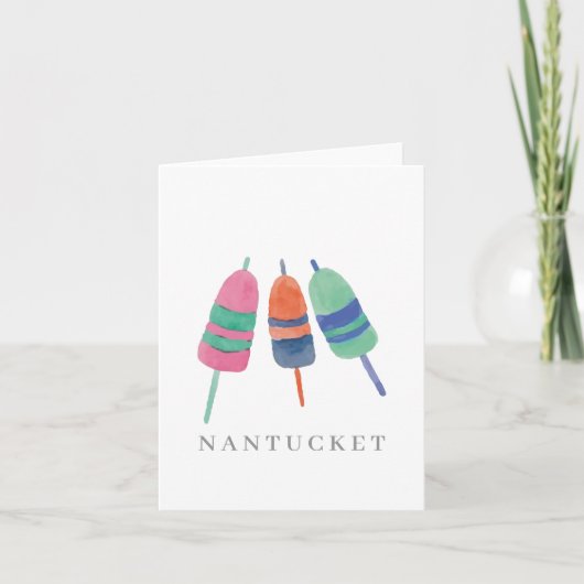 Nantucket-kreeft koopt blanco notitiekaartje (Voorkant)