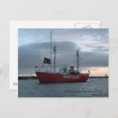 Nantucket Lightship, Edgartown Harbour Briefkaart (Voorkant / Achterkant)