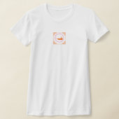 Nantucket Love Oranje Border Tshirt (Laagn)