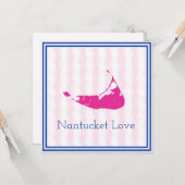 Nantucket Love Sailor's Bracelet Flaton Greeting C Kaart (Voorkant / Achterkant in situ)