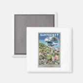 Nantucket Magneet (Voorkant / Achterkant)