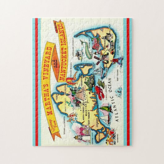 Nantucket Martha's Vineyard 11x14 Jigsaw Puzzle Legpuzzel (Verticaal)