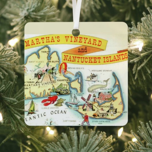 Nantucket Martha's Vineyard Ornament (Insitu)