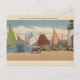  Nantucket Mass. Lichtpunts Briefkaart