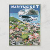 Nantucket Massachusetts Briefkaart (Voorkant)