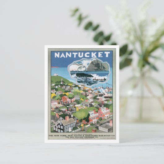  Nantucket Massachusetts Briefkaart (Staand voorkant)