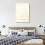 Nantucket, Massachusetts Canvas Afdruk (Insitu (Slaapkamer))