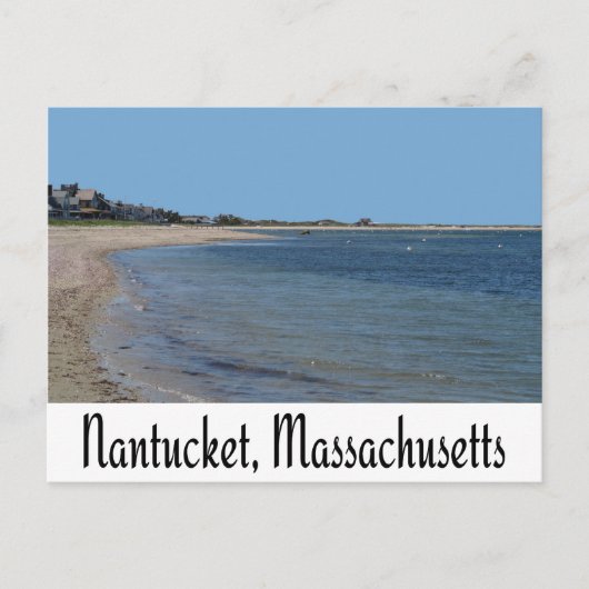 Nantucket, Massachusetts Cape Cod Briefkaart (Voorkant)