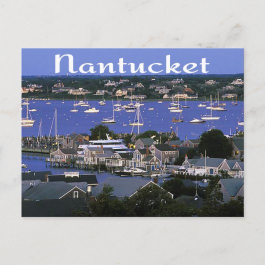 Nantucket Massachusetts Cape Cod Briefkaart (Voorkant)